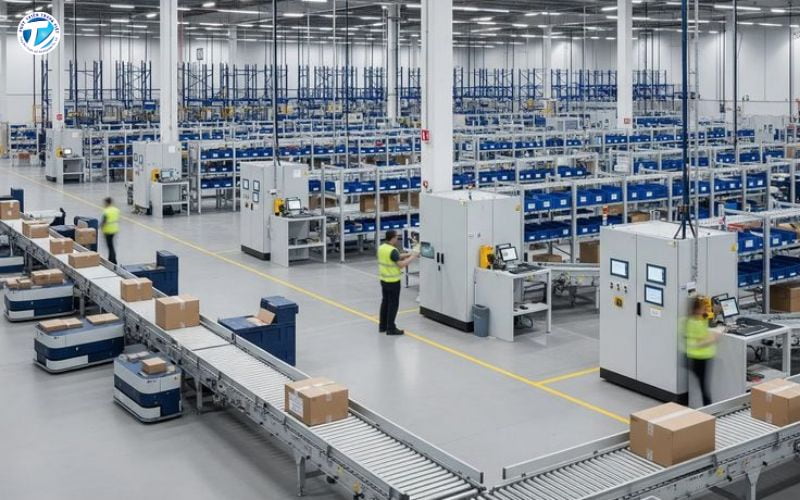 Hệ thống quản lý kho (WMS) không chỉ đóng vai trò kiểm soát tồn kho mà còn trở thành trung tâm điều phối toàn bộ hoạt động logistics